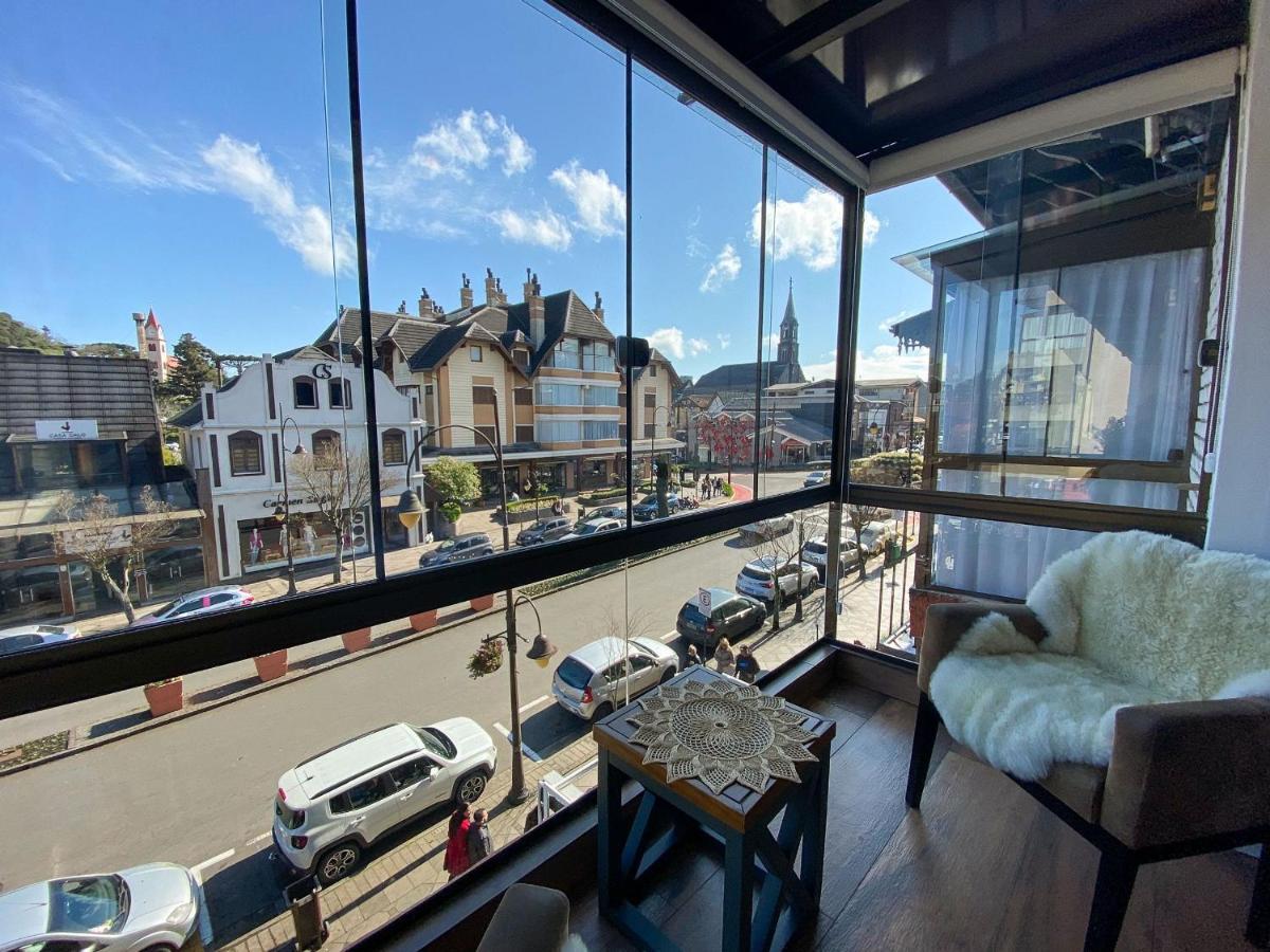 Apartamento Locar-In Gramado- 100M Rua Coberta Exterior foto
