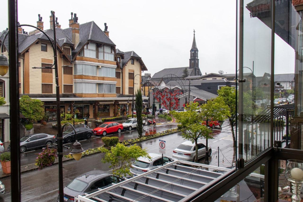 Apartamento Locar-In Gramado- 100M Rua Coberta Exterior foto