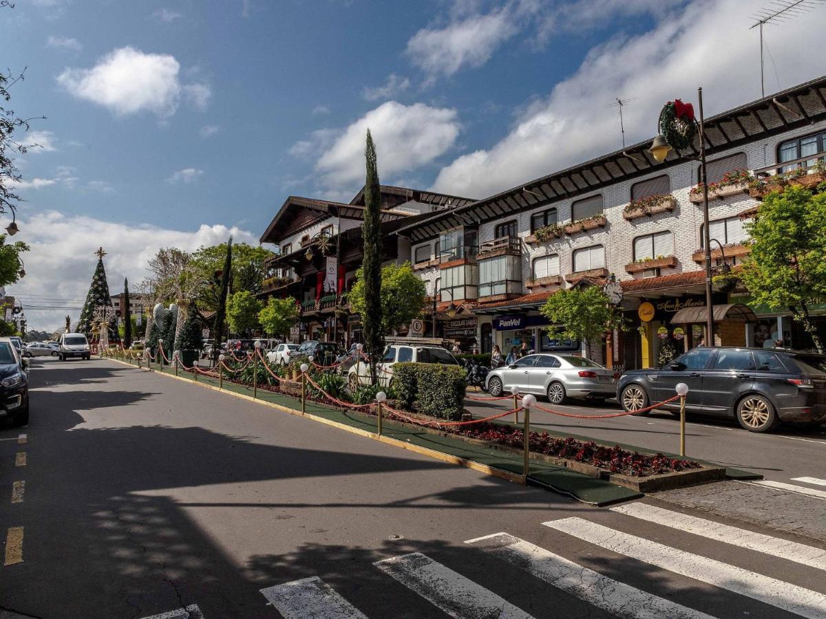 Apartamento Locar-In Gramado- 100M Rua Coberta Exterior foto